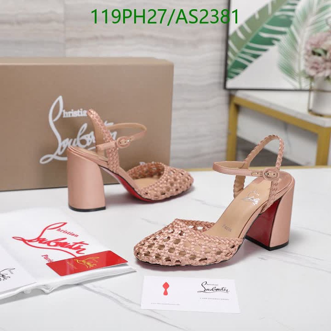 Christian Louboutin-Women Shoes Code: AS2381 $: 119USD
