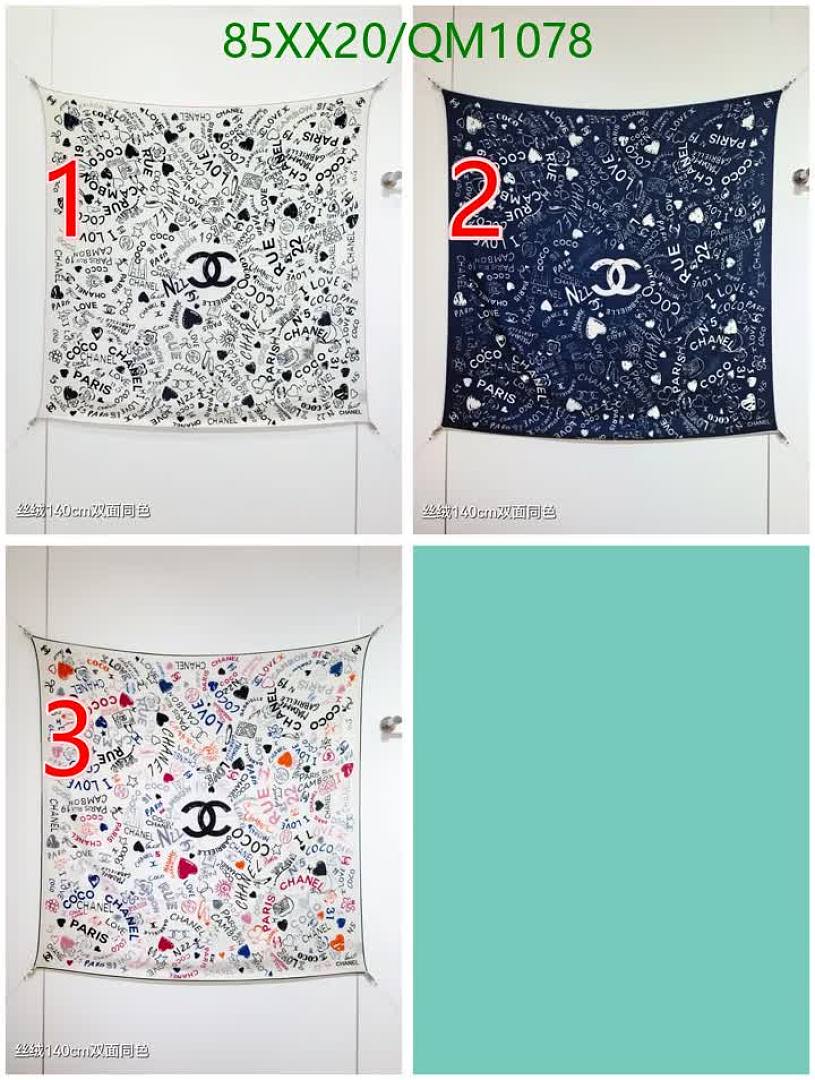 Chanel-Scarves Code: QM1078 $: 85USD