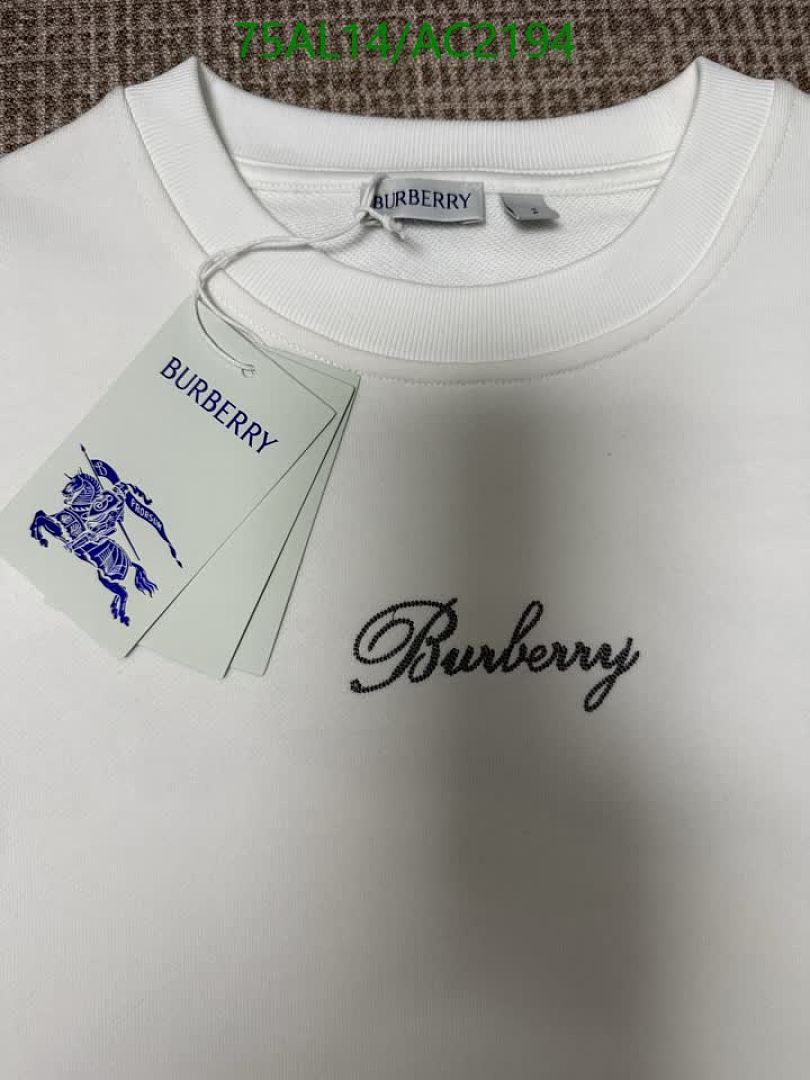Burberry-Clothing Code: AC2194 $: 75USD