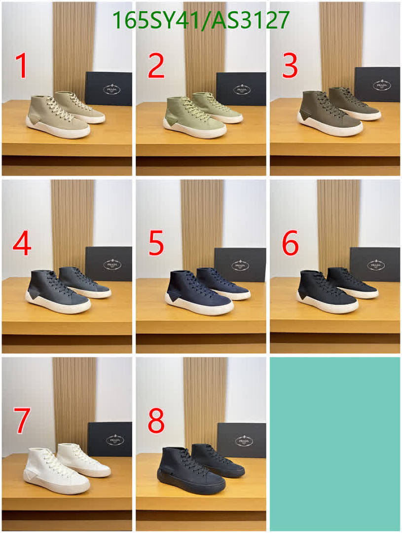 Prada-Men shoes Code: AS3127 $: 165USD