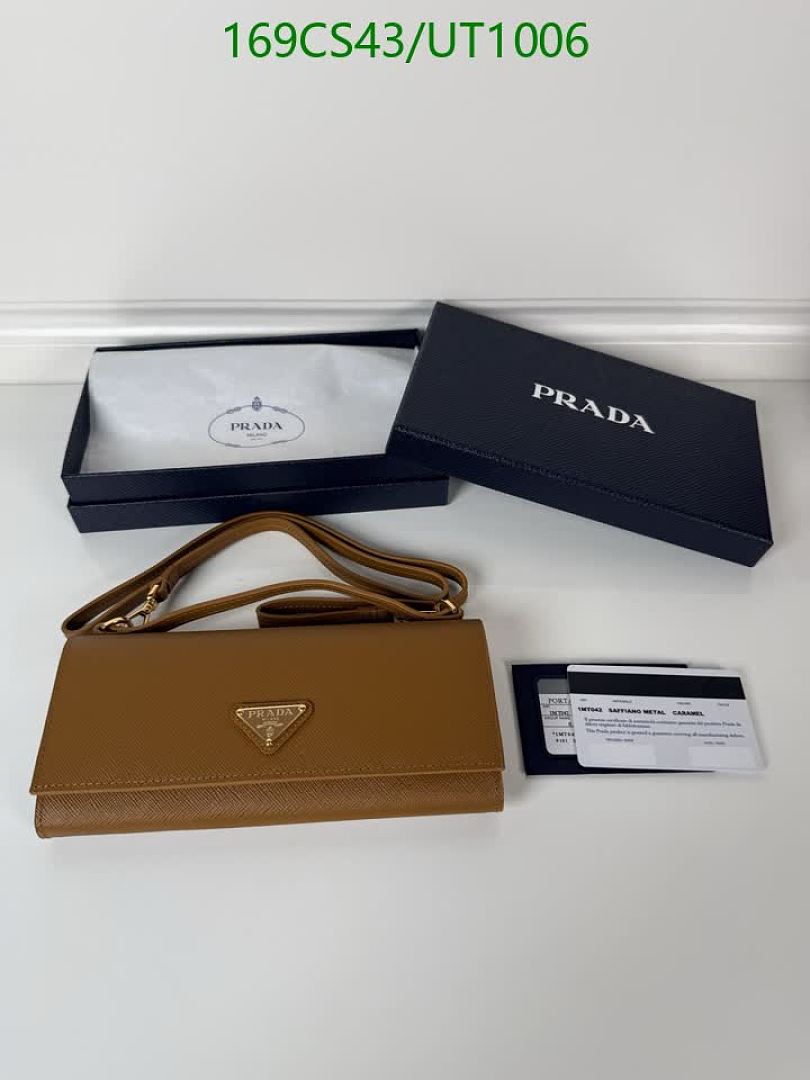 Prada-WalletsMirror Quality Code: UT1006 $: 169USD