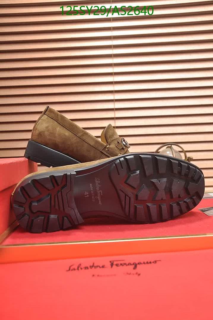 Ferragamo-Men shoes Code: AS2640 $: 125USD