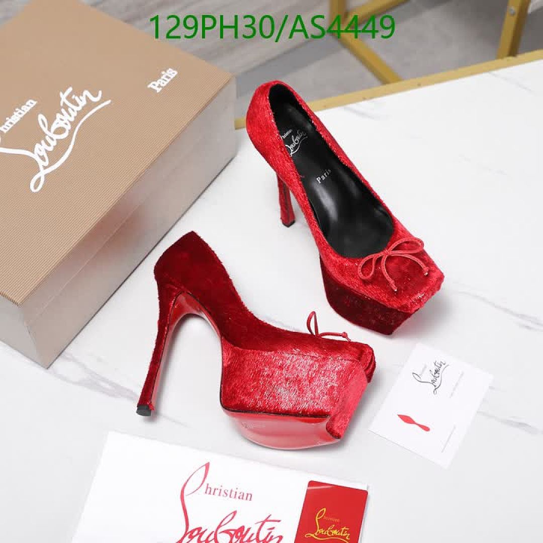 Christian Louboutin-Women Shoes Code: AS4449 $: 129USD