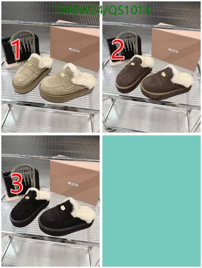 Miu Miu-Women Shoes Code: QS1014 $: 109USD