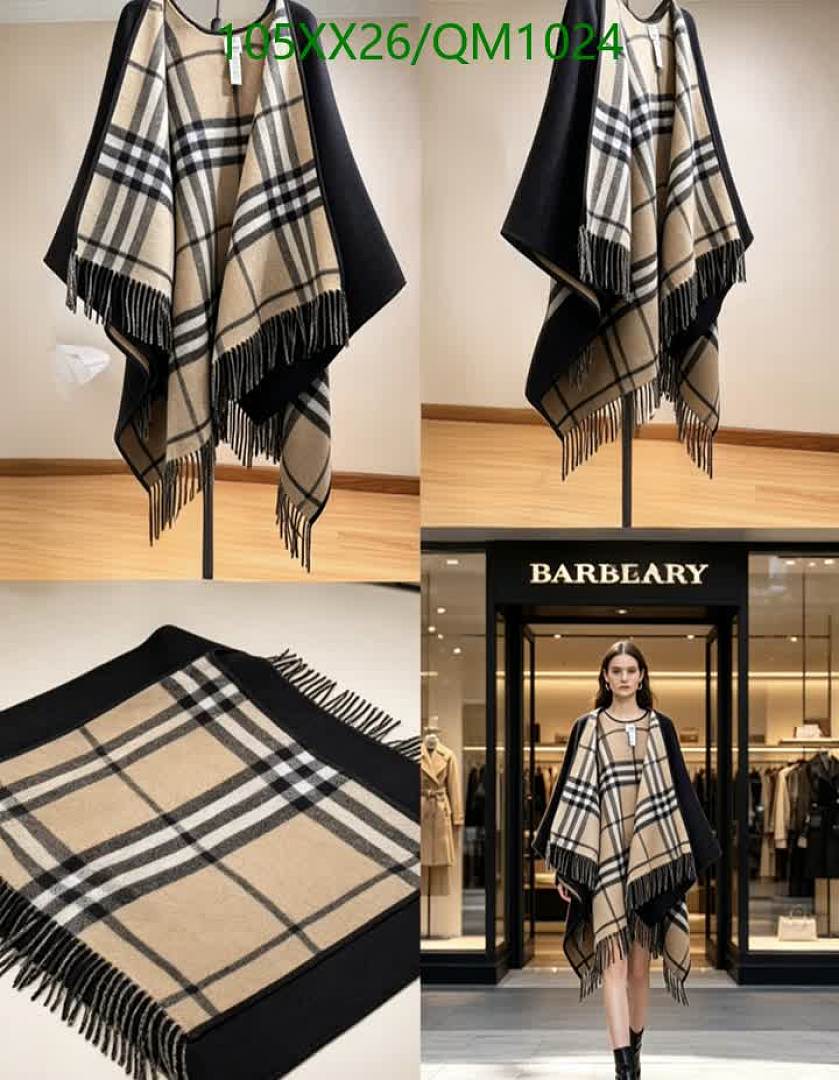 Burberry-Scarves Code: QM1024 $: 105USD
