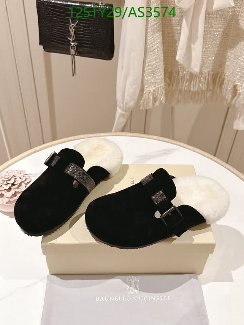 Brunello Cucinelli-Women Shoes Code: AS3574 $: 125USD