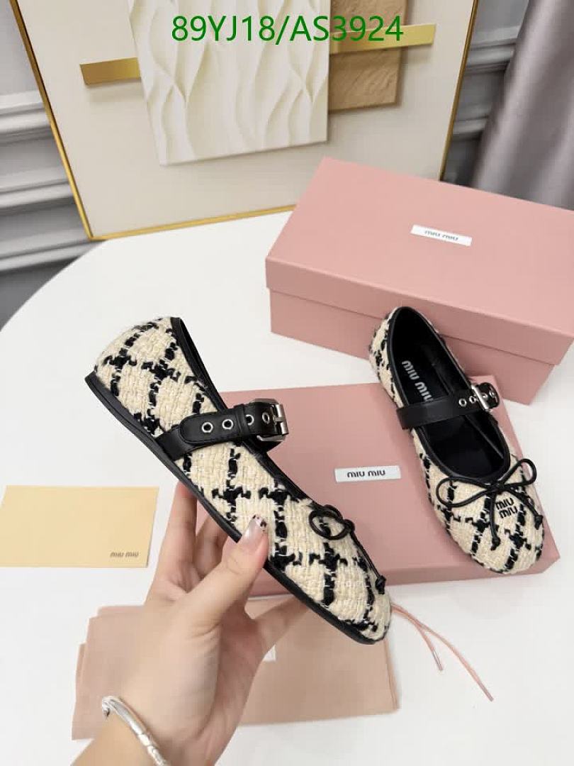Miu Miu-Women Shoes Code: AS3924 $: 89USD