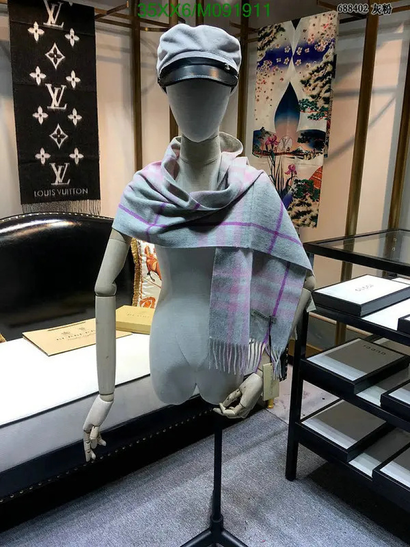 Burberry-Scarves Code: M091911 $:35USD