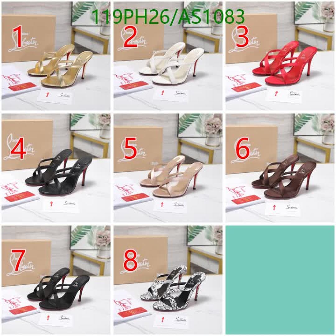 Christian Louboutin-Women Shoes Code: AS1083 $: 119USD