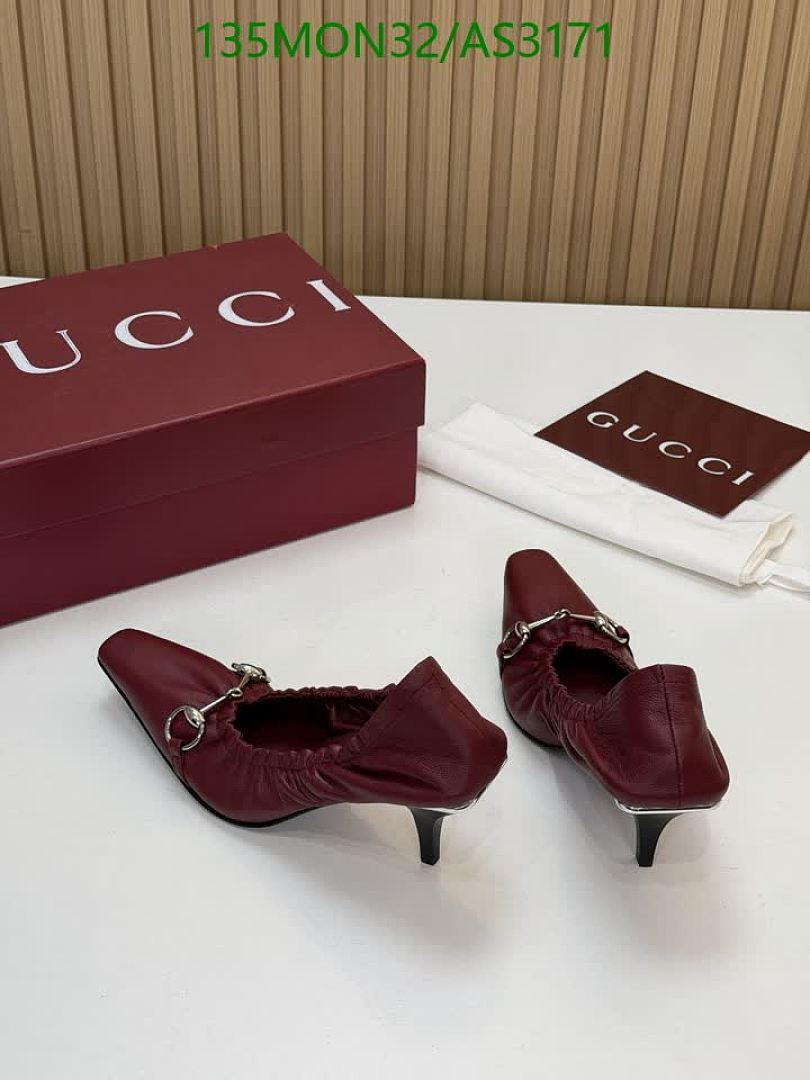 Gucci-Women Shoes Code: AS3171 $: 135USD