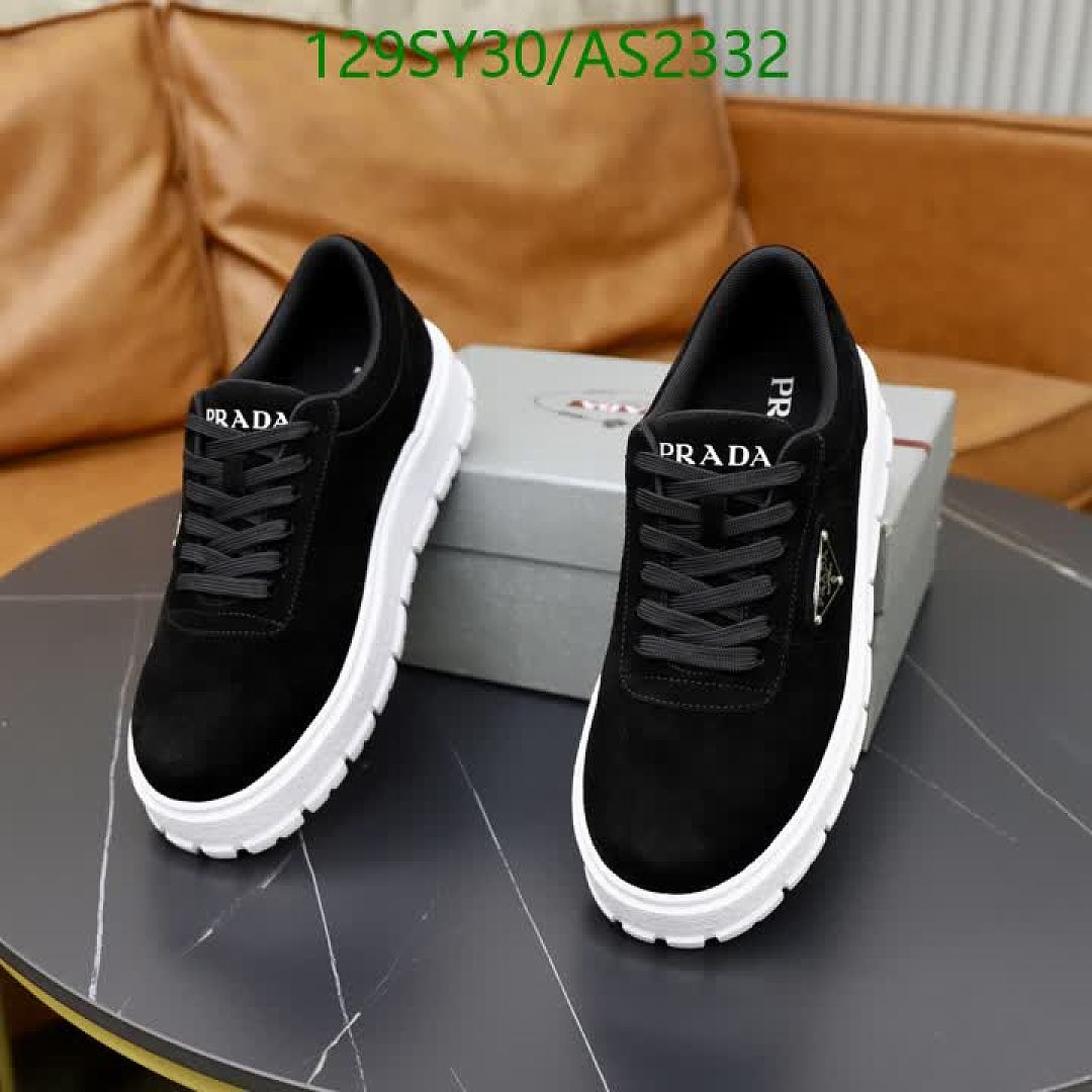 Prada-Men shoes Code: AS2332 $: 129USD