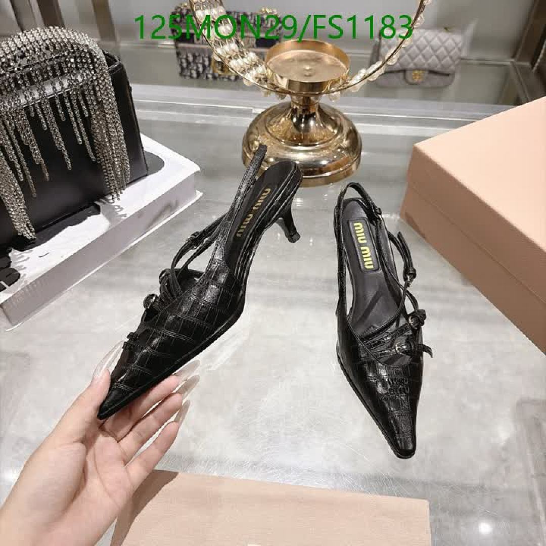 Miu Miu-Women Shoes Code: FS1183 $: 125USD