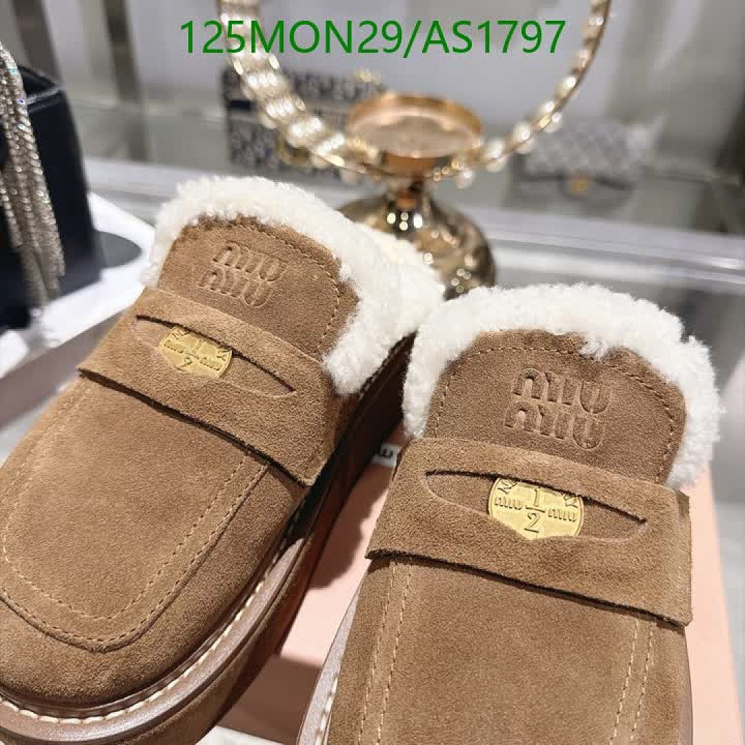 Miu Miu-Women Shoes Code: AS1797 $: 125USD