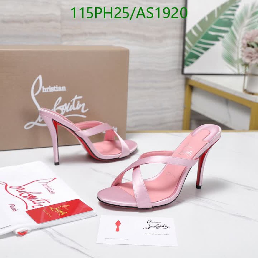 Christian Louboutin-Women Shoes Code: AS1920 $: 115USD