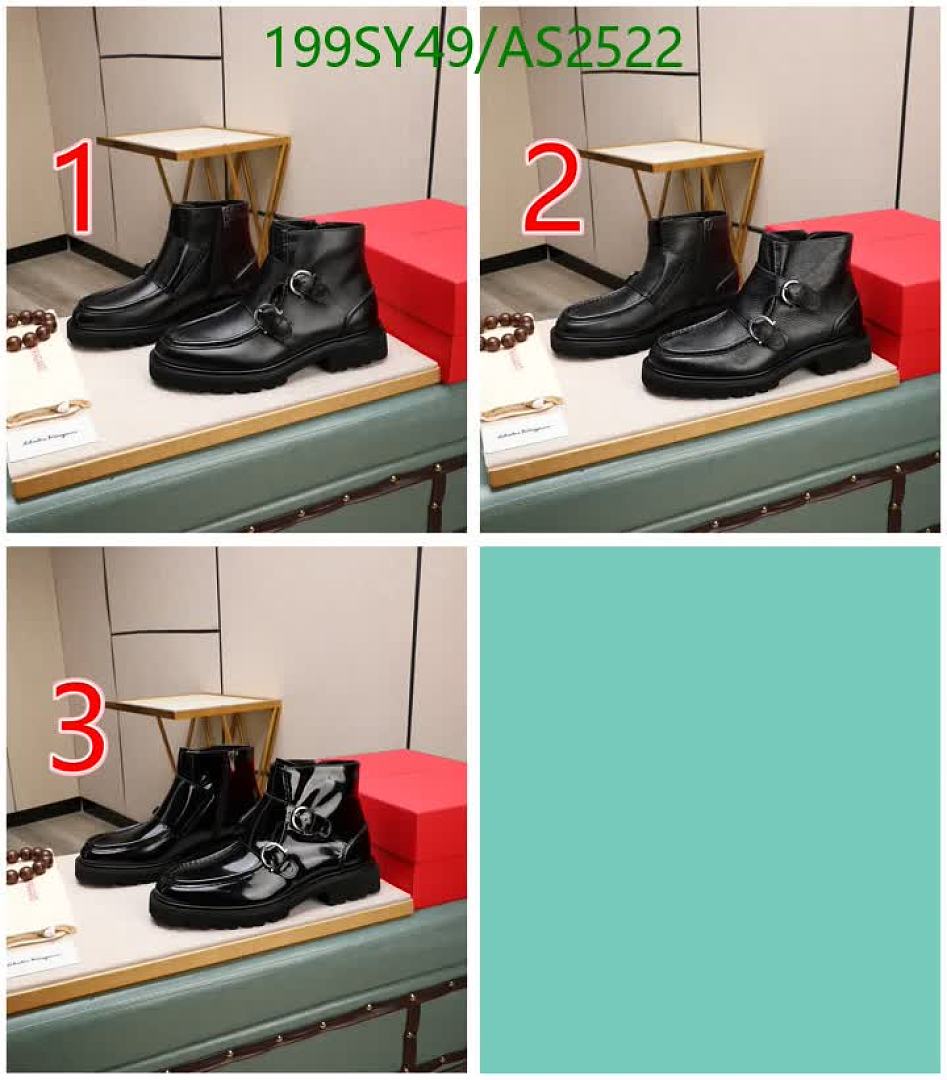 Ferragamo-Men shoes Code: AS2522 $: 199USD