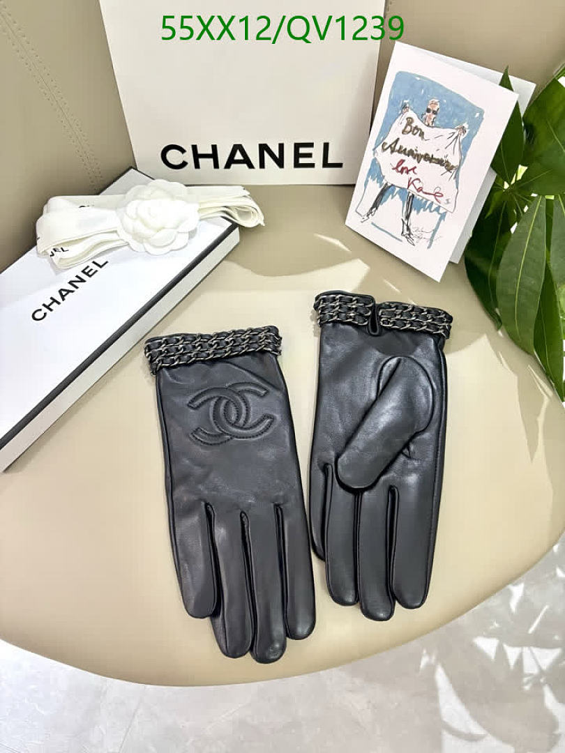 Chanel-Gloves Code: QV1239 $: 55USD