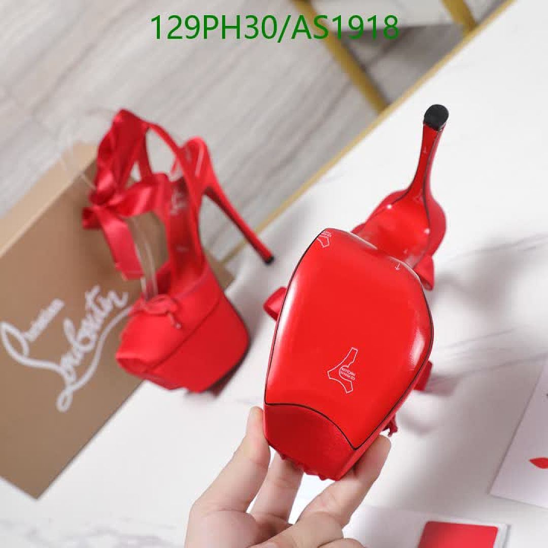 Christian Louboutin-Women Shoes Code: AS1918 $: 129USD