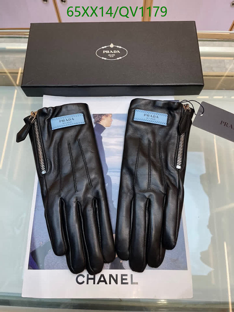 Prada-Gloves Code: QV1179 $: 65USD