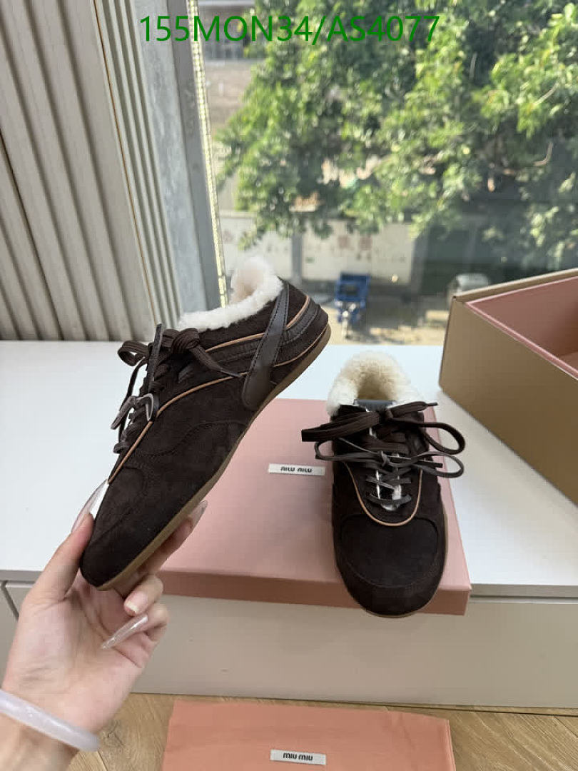 Miu Miu-Women Shoes Code: AS4077 $: 155USD