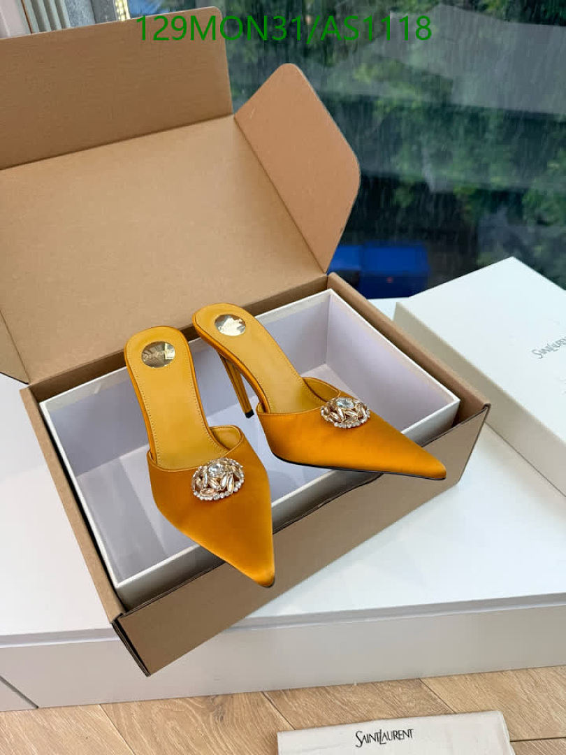 YSL-Women Shoes Code: AS1118 $: 129USD
