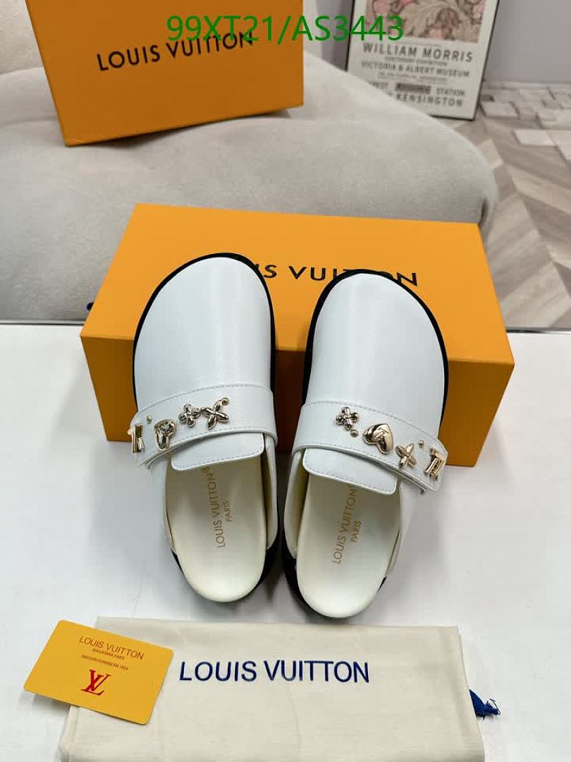 LV-Women Shoes Code: AS3443 $: 99USD