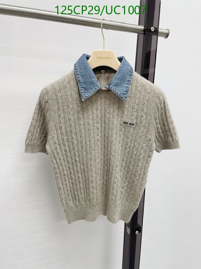 Miu Miu-Clothing Code: UC1007 $: 125USD