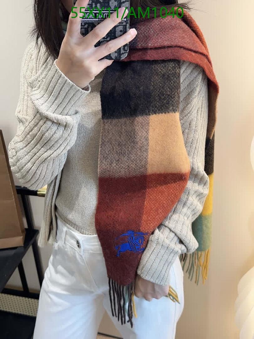 Burberry-Scarves Code: AM1040 $: 55USD