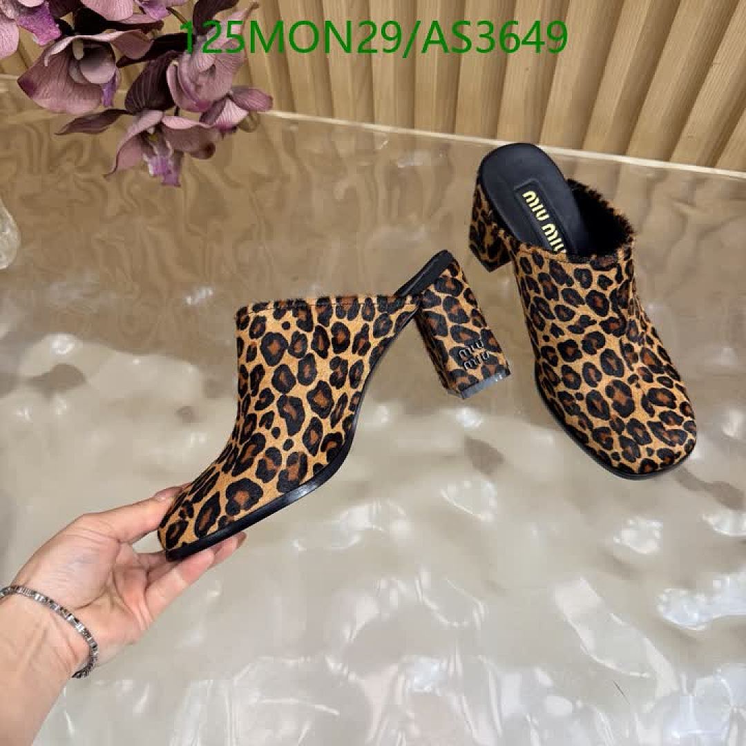 Miu Miu-Women Shoes Code: AS3649 $: 125USD
