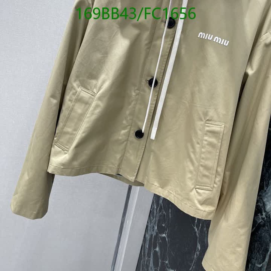 Miu Miu-Clothing Code: FC1656 $: 169USD