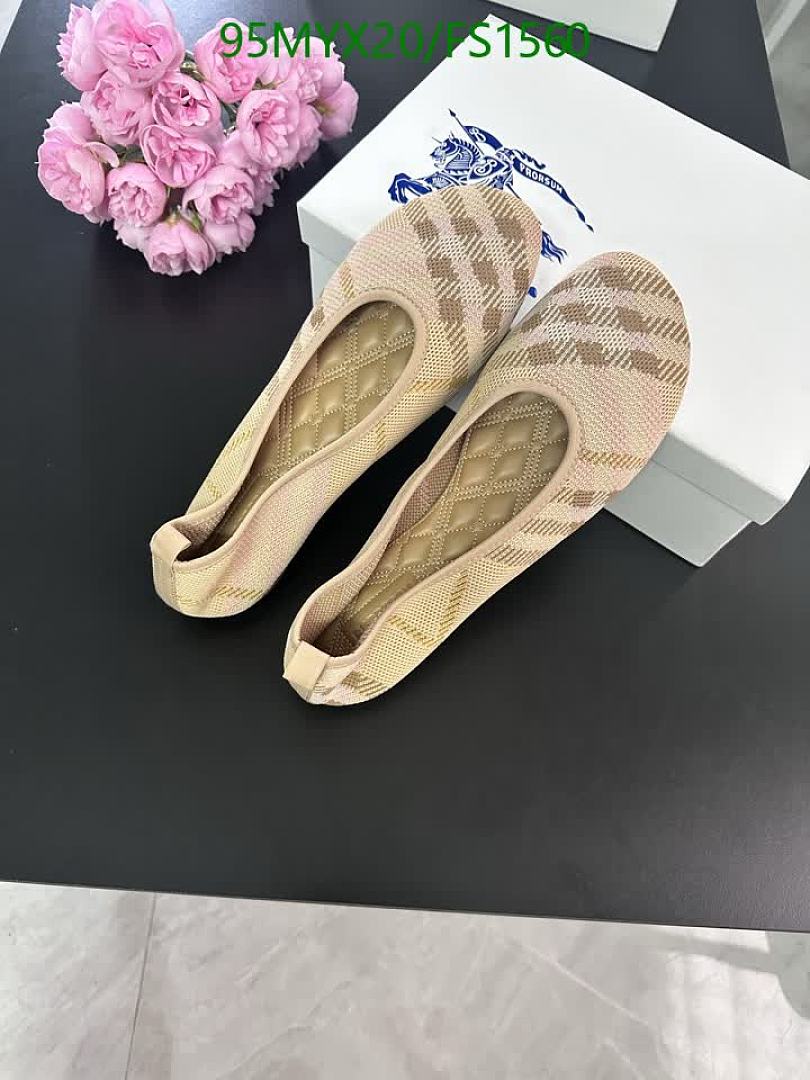 Burberry-Women Shoes Code: FS1560 $: 95USD