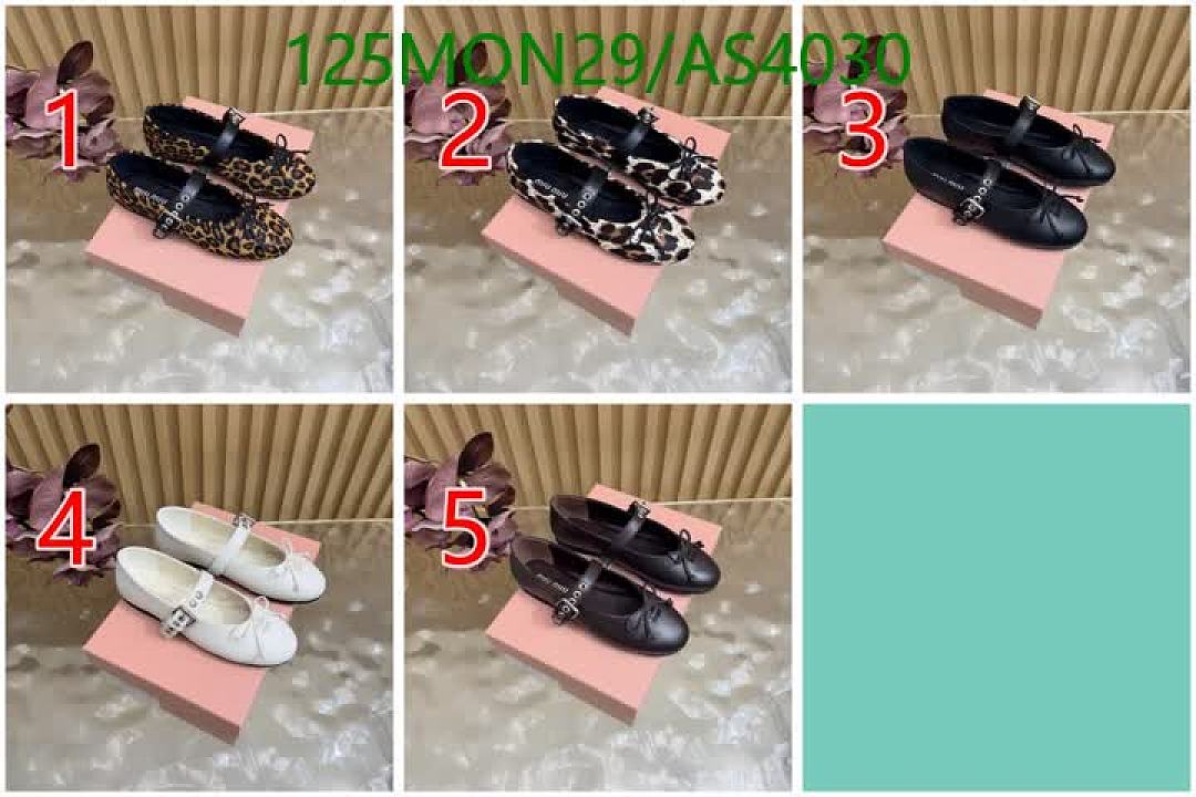 Miu Miu-Women Shoes Code: AS4030 $: 125USD