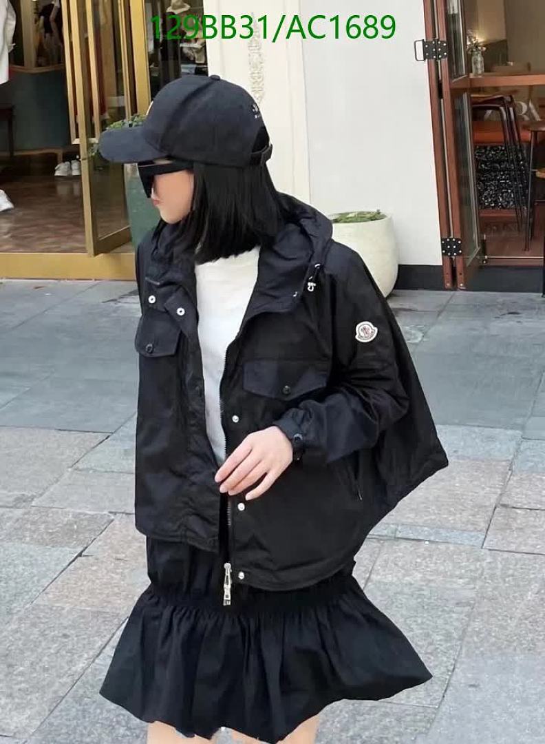 Moncler-Clothing Code: AC1689 $: 129USD