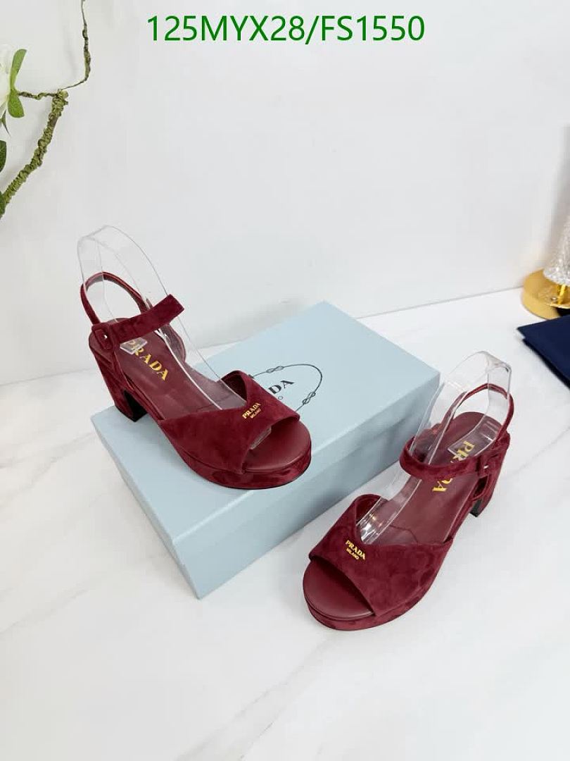 Prada-Women Shoes Code: FS1550 $: 125USD