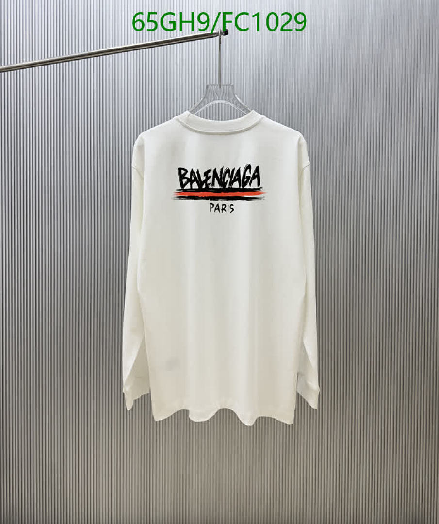 Balenciaga-Clothing Code: FC1029 $: 65USD