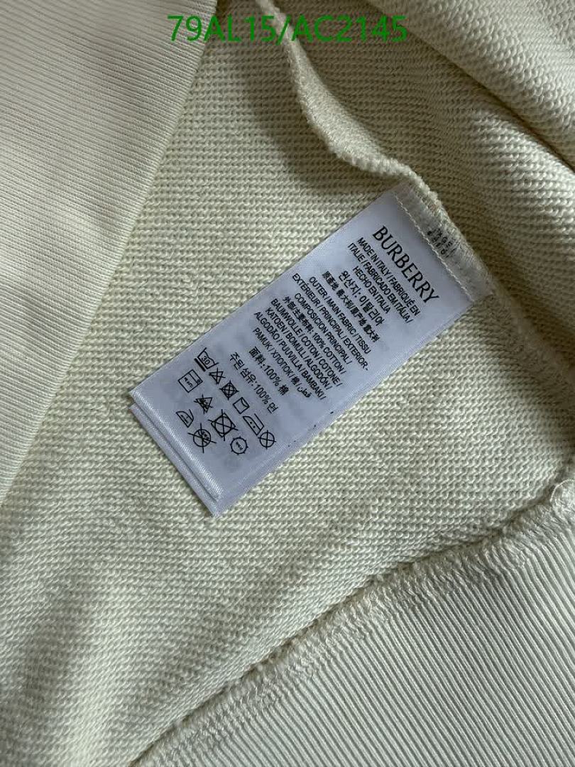 Burberry-Clothing Code: AC2145 $: 79USD