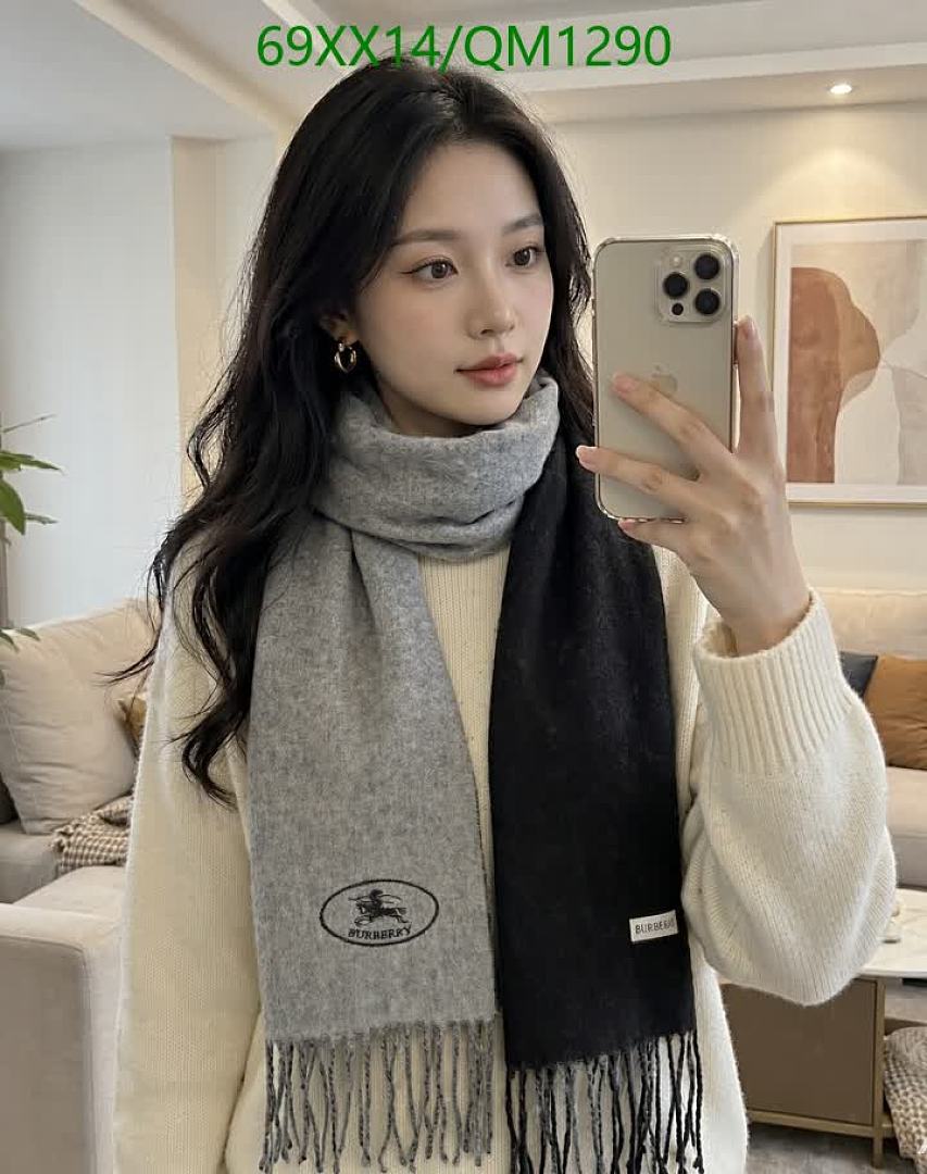 Burberry-Scarves Code: QM1290 $: 69USD