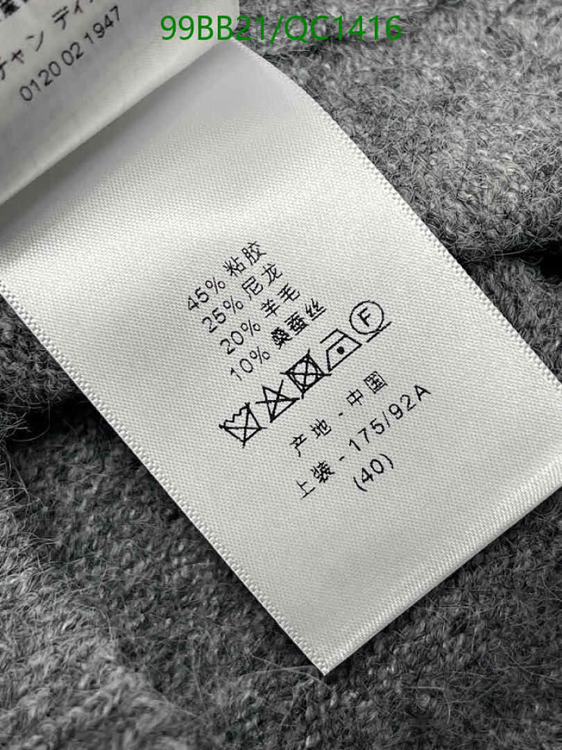 Dior-Clothing Code: QC1416 $: 99USD