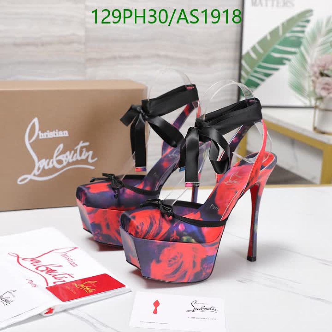 Christian Louboutin-Women Shoes Code: AS1918 $: 129USD