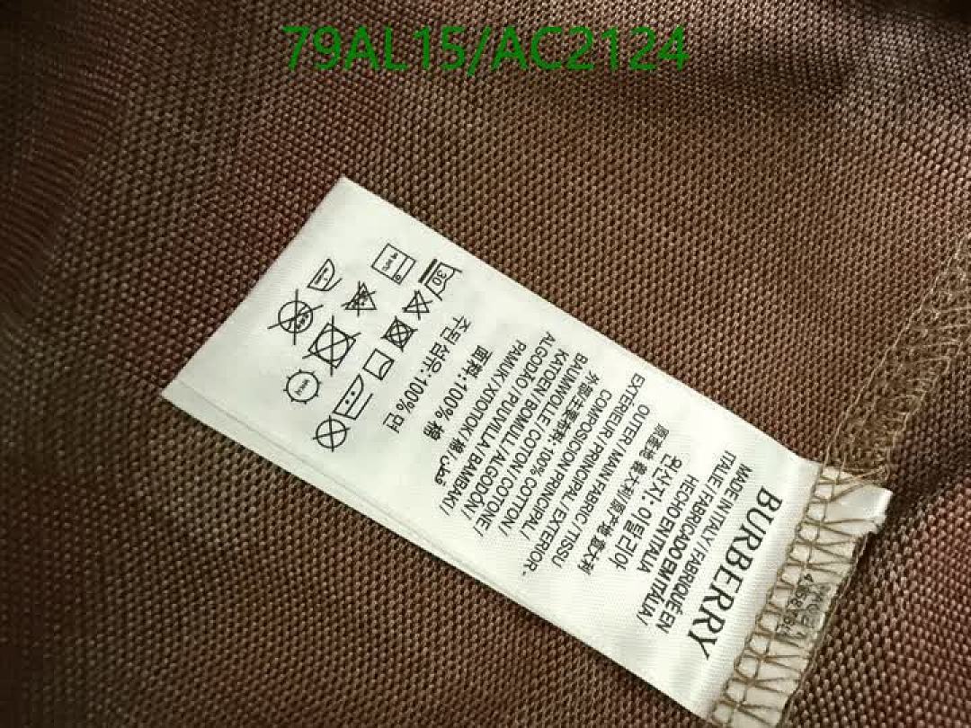 Burberry-Clothing Code: AC2124 $: 79USD