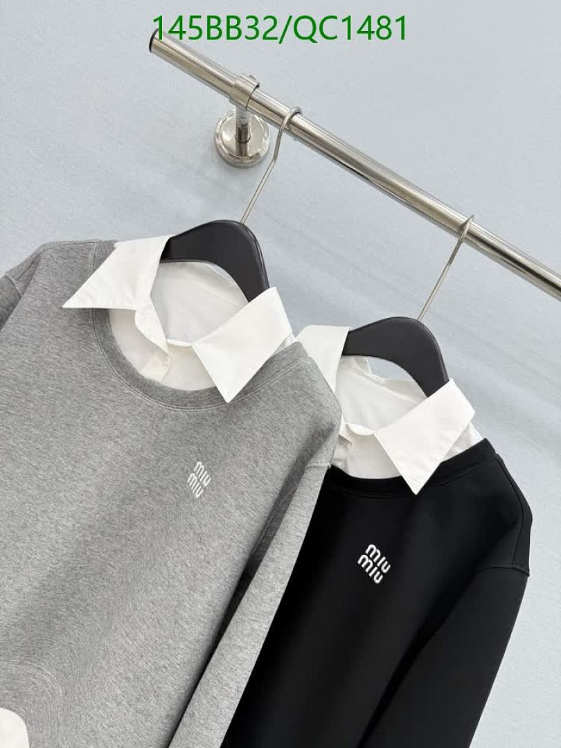 Miu Miu-Clothing Code: QC1481 $: 145USD