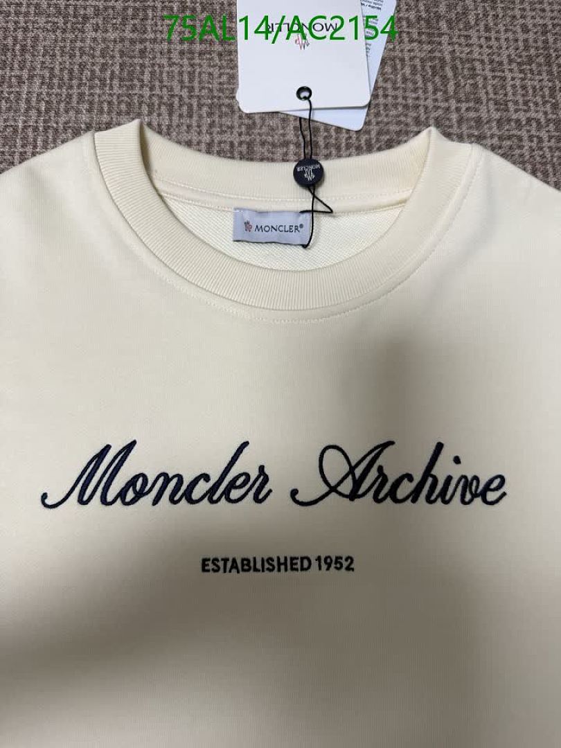 Moncler-Clothing Code: AC2154 $: 75USD