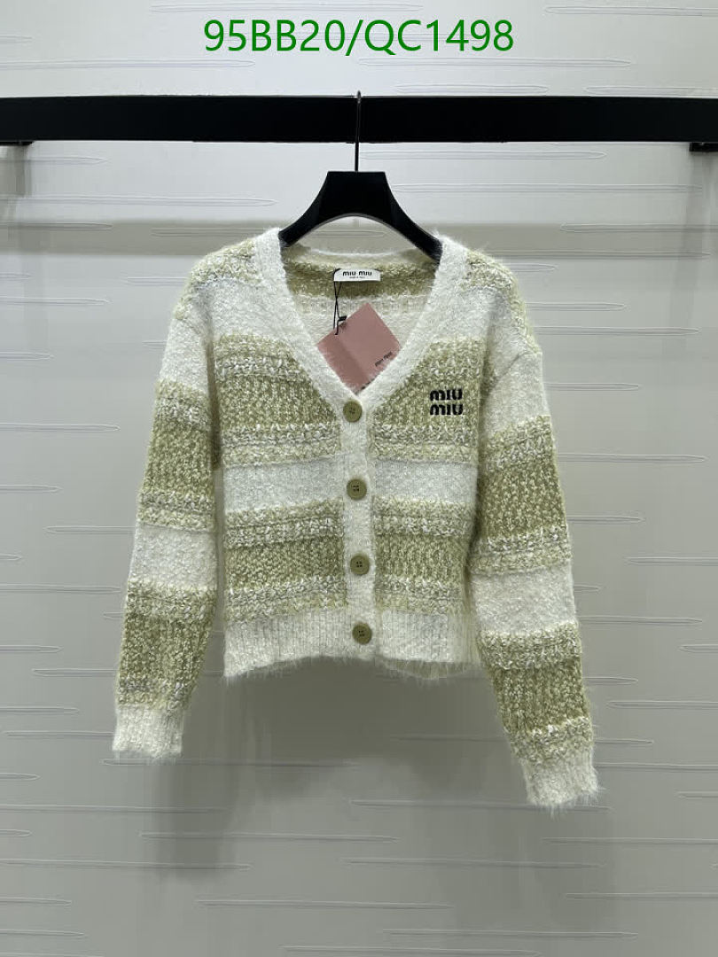 Miu Miu-Clothing Code: QC1498 $: 95USD
