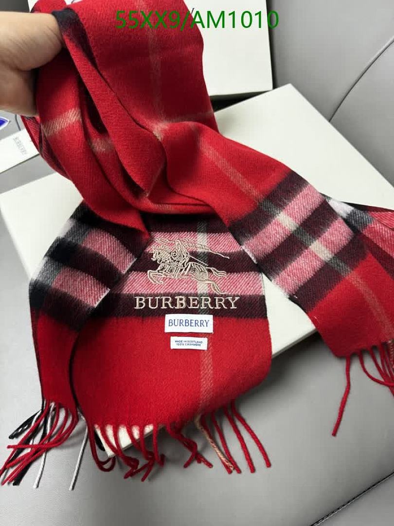 Burberry-Scarves Code: AM1010 $: 55USD