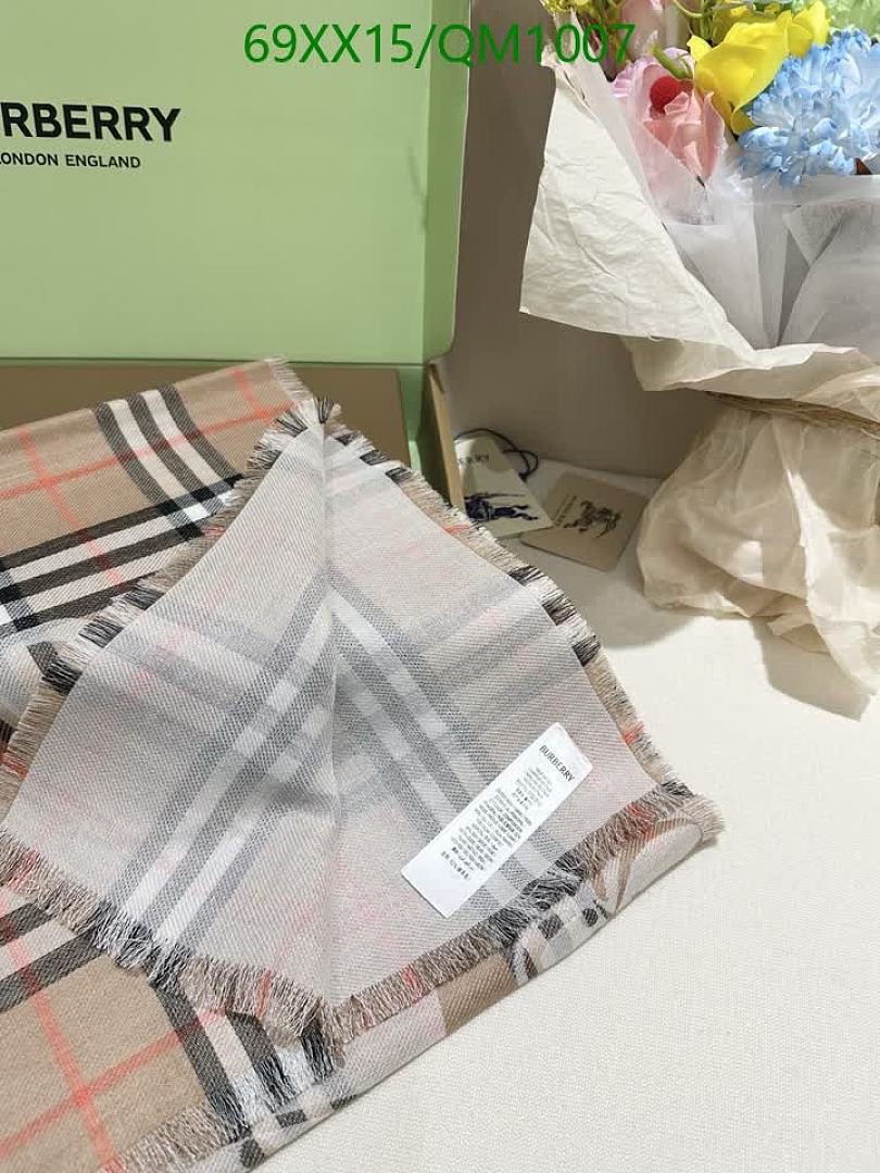 Burberry-Scarves Code: QM1007 $: 69USD