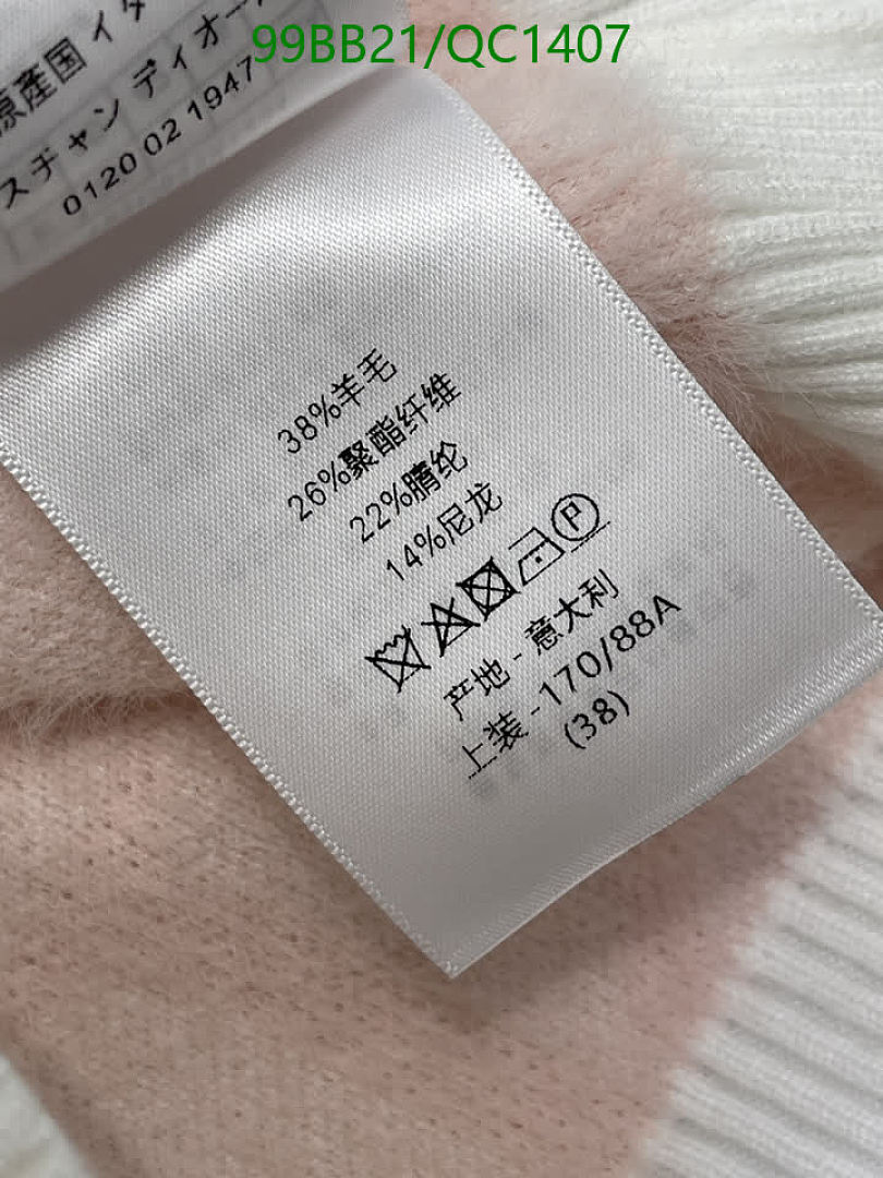 Dior-Clothing Code: QC1407 $: 99USD