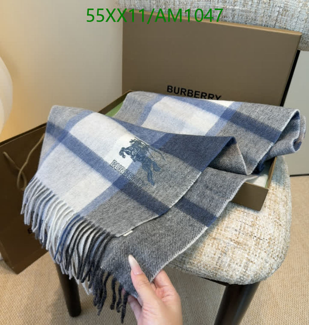 Burberry-Scarves Code: AM1047 $: 55USD