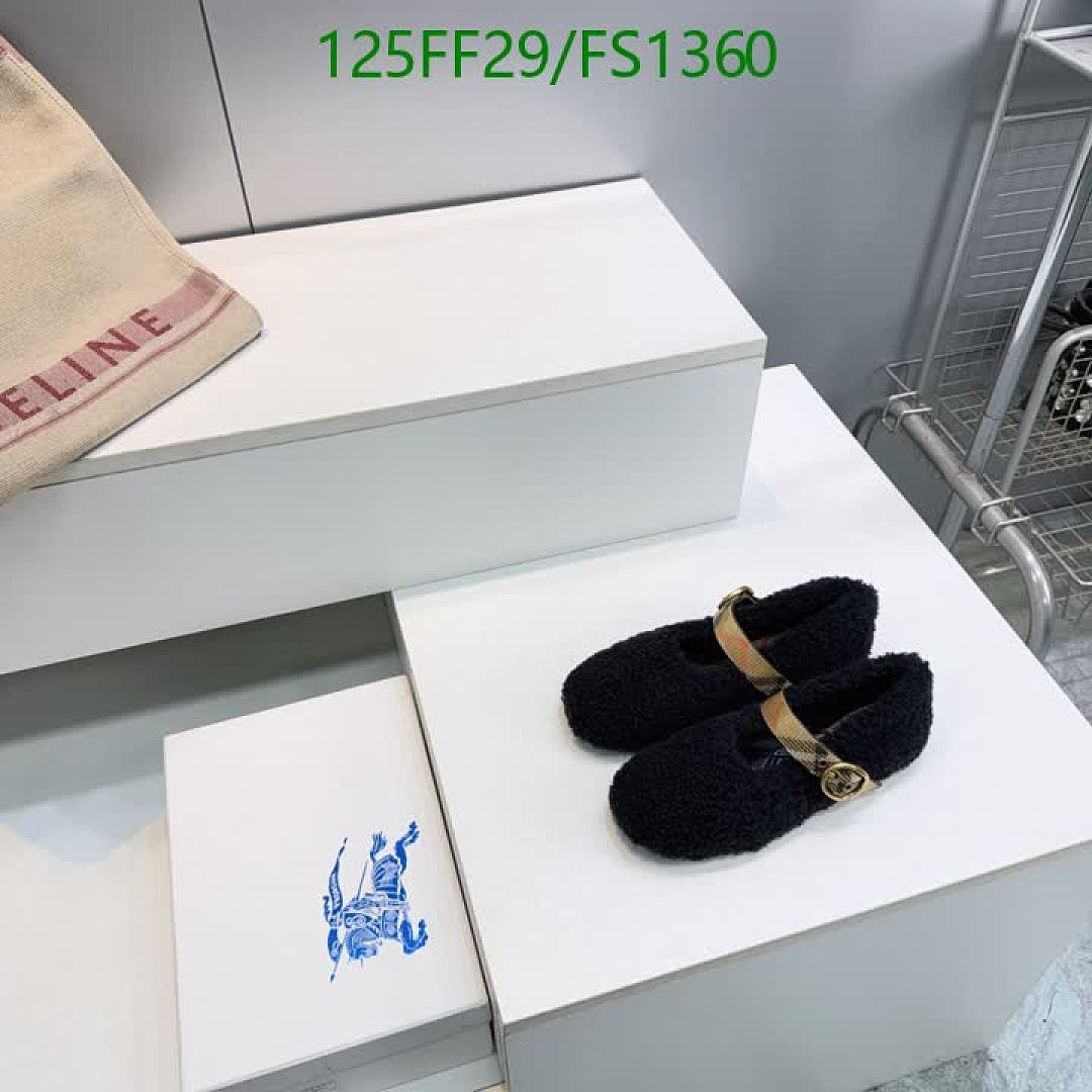 Burberry-Women Shoes Code: FS1360 $: 125USD
