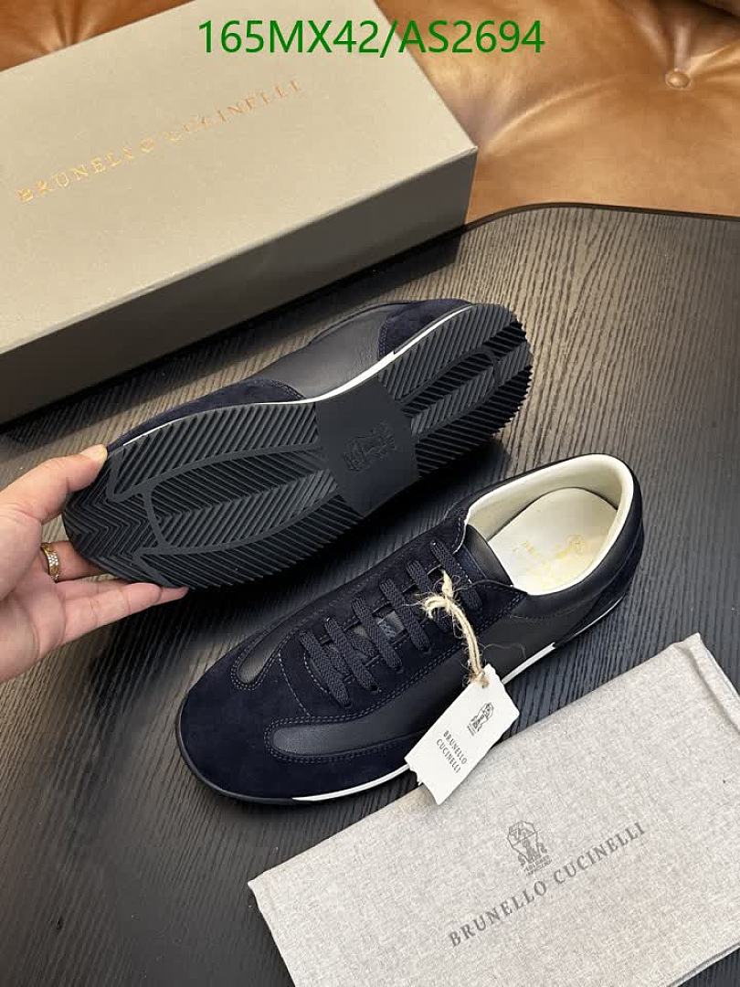 Brunello Cucinelli-Men shoes Code: AS2694 $: 165USD