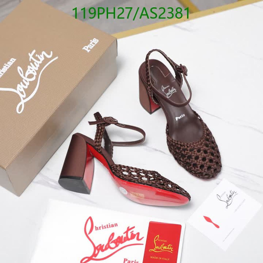 Christian Louboutin-Women Shoes Code: AS2381 $: 119USD