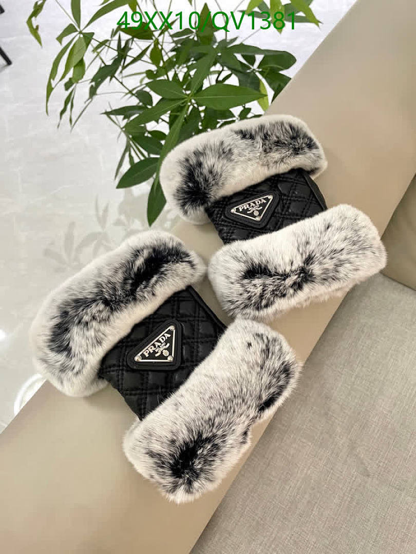 Prada-Gloves Code: QV1381 $: 49USD